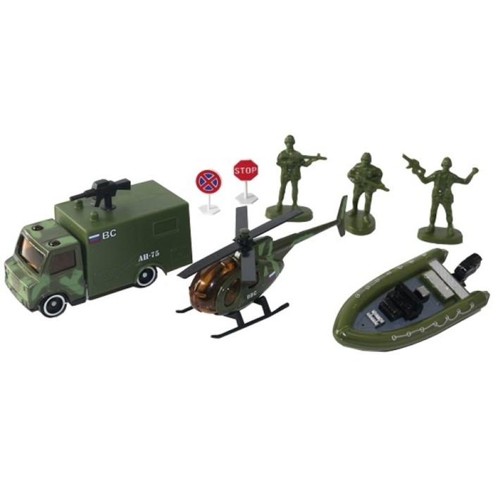 Игровой набор ТМ Wincars "Военная техника"