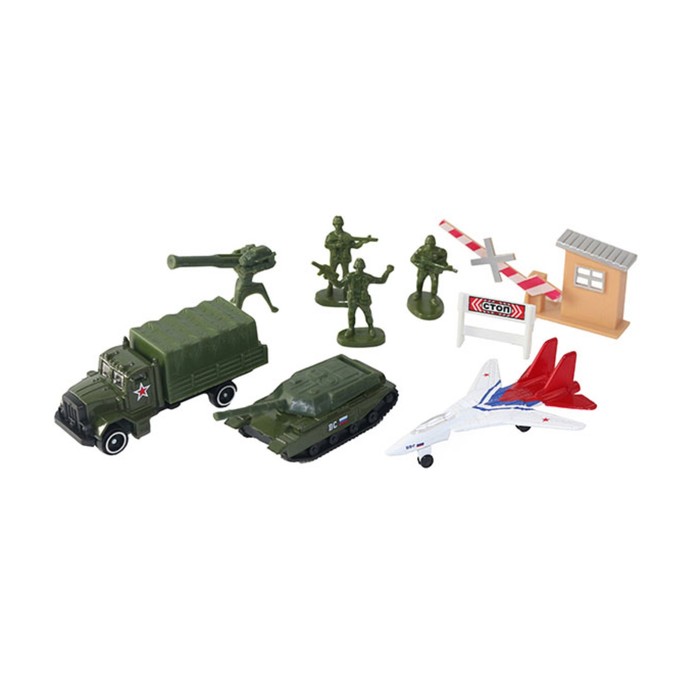Игровой набор ТМ Wincars "Военная техника"