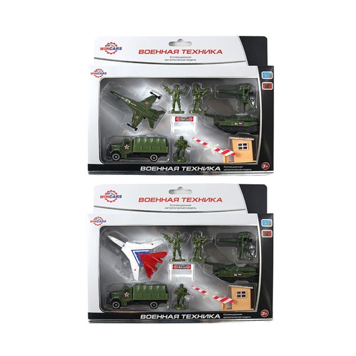 Игровой набор ТМ Wincars "Военная техника"
