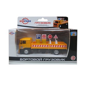 

Игрушка «Бортовой грузовик с дорожными знаками»