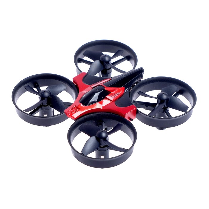 Квадрокоптер радиоуправляемый UFO, работает от аккумулятора