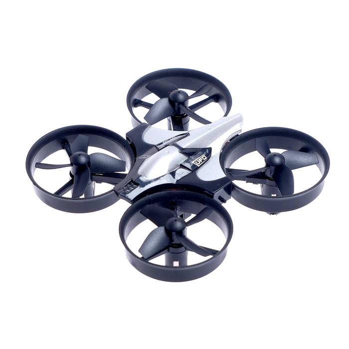 Квадрокоптер радиоуправляемый UFO, работает от аккумулятора