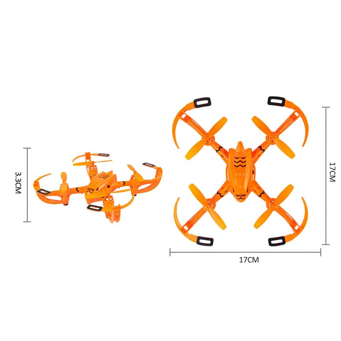 Квадрокоптер-конструктор "Дрон", собери сам, работает от аккумулятора