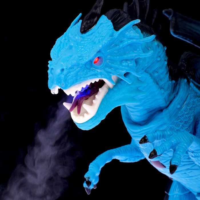 Динозавр радиоуправляемый «Дракон», эффект дыма, световые и звуковые эффекты