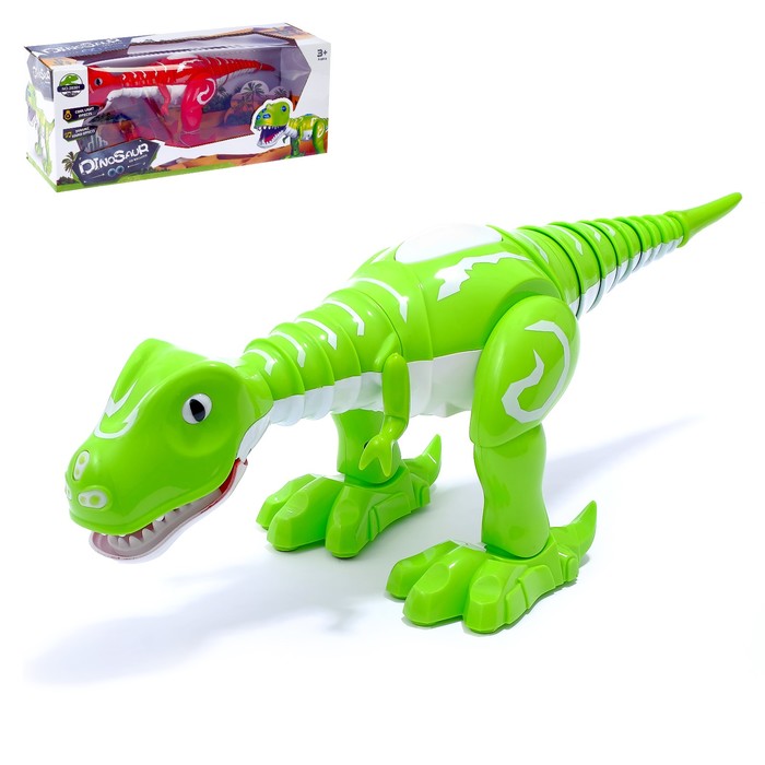 Динозавр "Эволюция", световые и звуковые эффекты, работает от батареек, МИКС