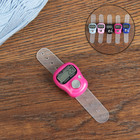 Счётчик рядов электронный, на ремне, цвет МИКС