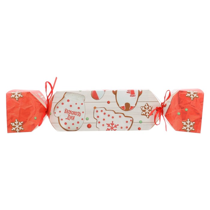 Складная коробка—конфета «Вкусного дня», 11 х 5 х 5 см