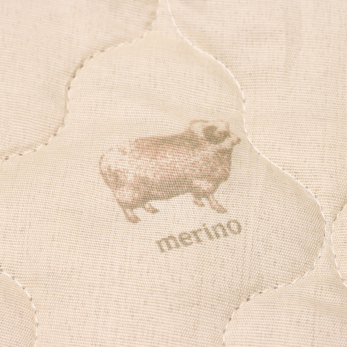 фото Одеяло многоигольная стежка овечья шерсть 140х205 см 150 гр, пэ, конверт monro