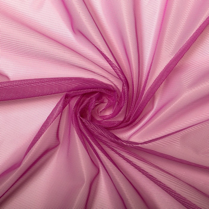 Штора Вереск 300х200 см цв.сиреневый, шторная лента, пэ 100%