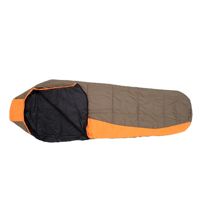 Спальный мешок-кокон «Ультра», хаки-оранжевый