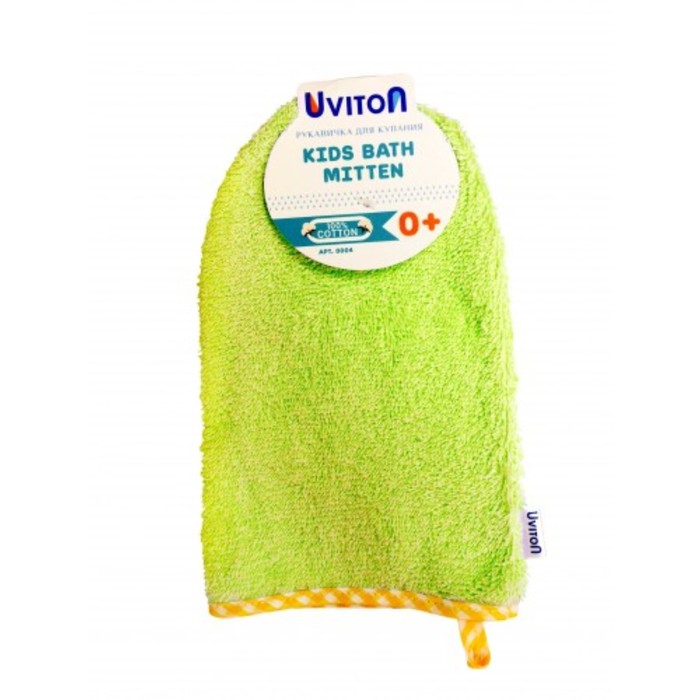 Рукавичка для купания малыша Uviton, МИКС ,