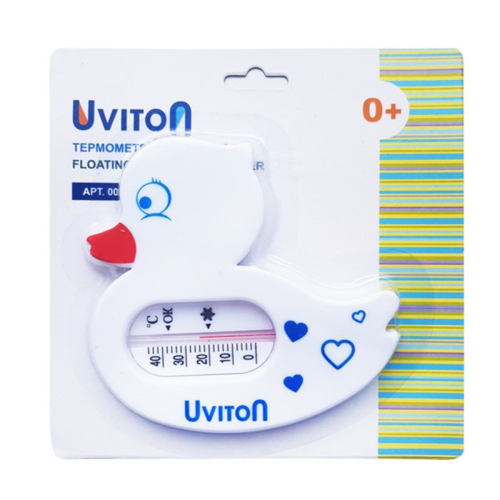 Термометр для воды Uviton "Уточка", МИКС
