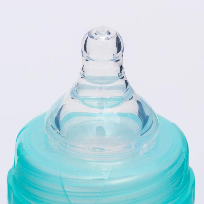 Бутылочка антиколиковая Baby Ono c широким горлышком 240мл., МИКС