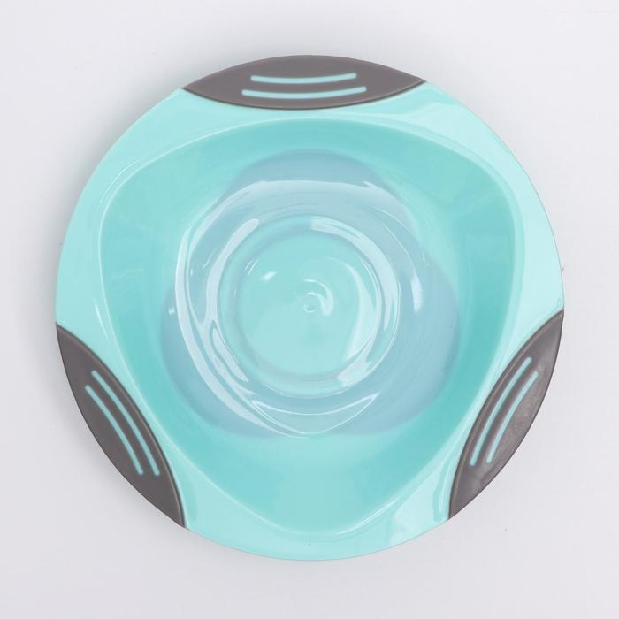 Тарелочка Baby Ono с присоской, фиолетовая