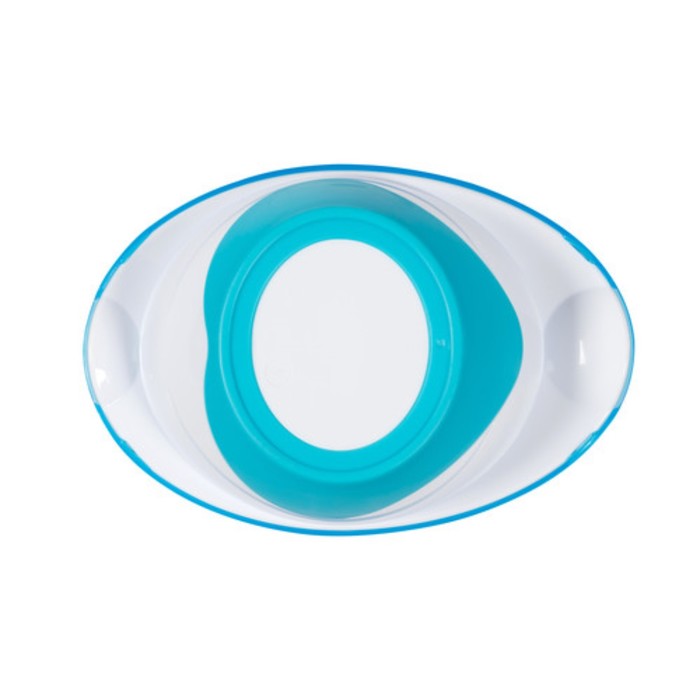 Тарелочка Baby Ono с вилкой и ложкой, МИКС