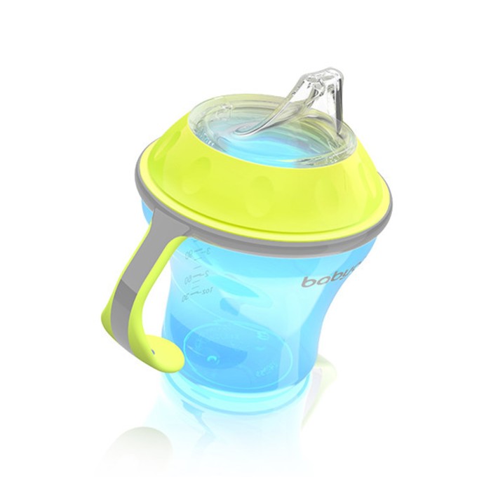 Поильник Baby Ono 180мл. NATURAL NURSING, голубой