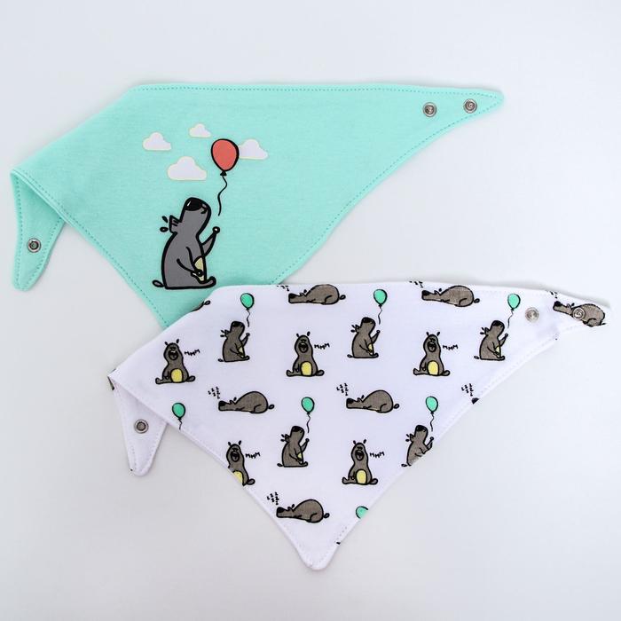 Нагрудник и шейный платок 2 в 1  Baby Ono "Собачка"