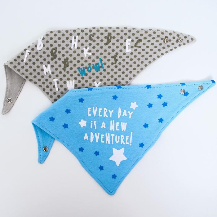 Нагрудник и шейный платок 2 в 1  Baby Ono "Wow"