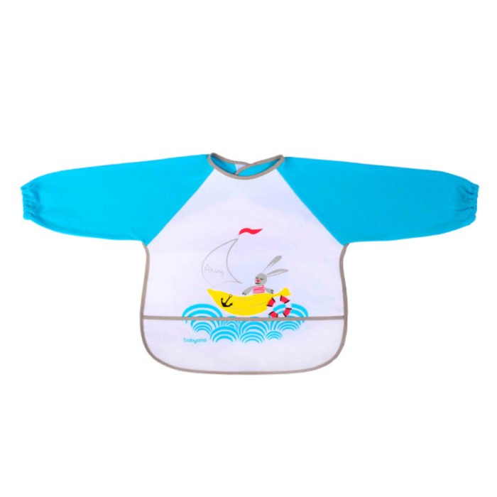 Нагрудник с рукавами Baby Ono "ADVENTURER", МИКС