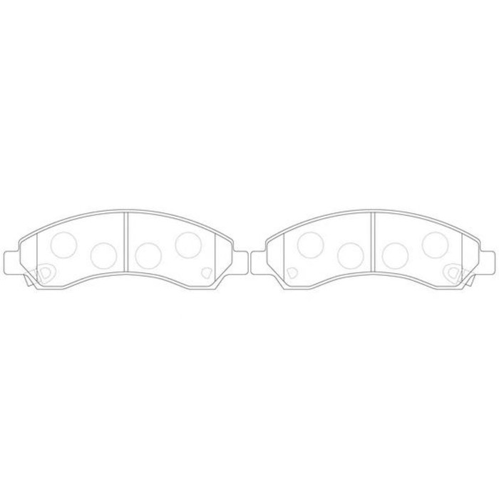 Колодки тормозные FIT FP3402