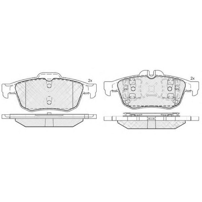 Колодки тормозные FIT FP3356