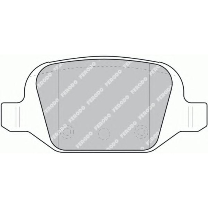 Колодки тормозные FERODO FDB1324