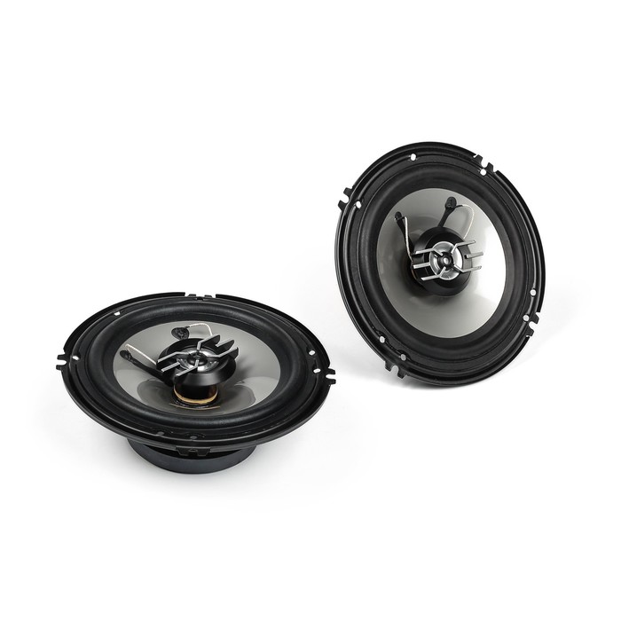 Динамик автомобильный 16 см, комплект 2 шт, широкополосные