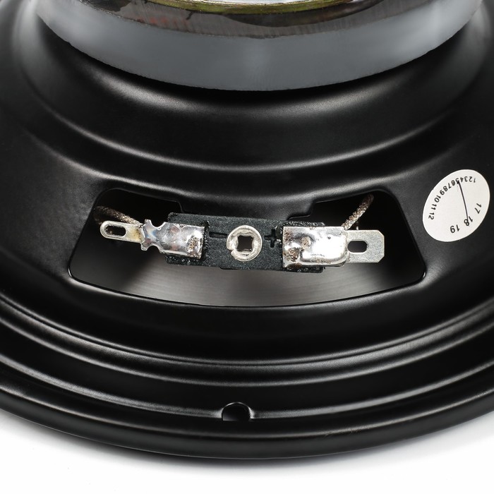 Динамик автомобильный 16 см, комплект 2 шт, широкополосные