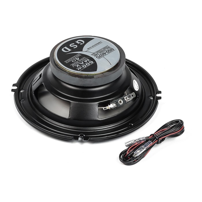 Динамик автомобильный 16 см, комплект 2 шт, широкополосные