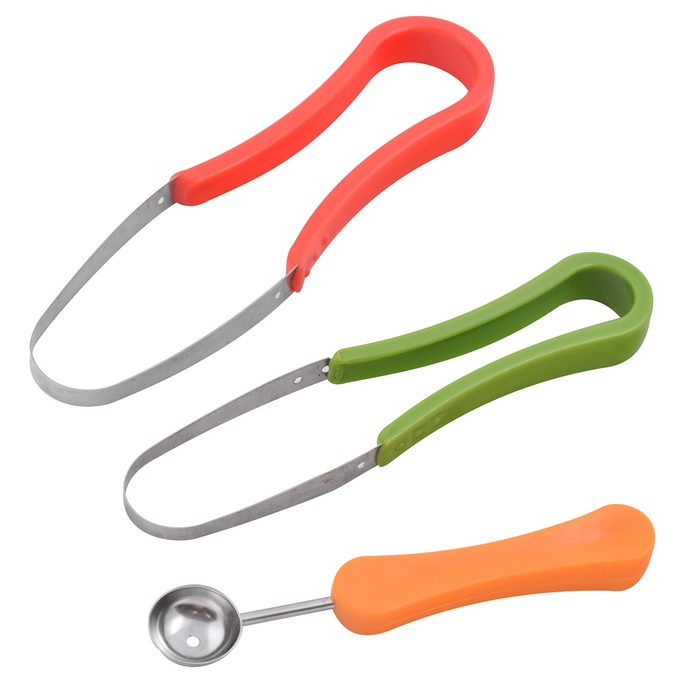 Набор фрукторезок, 3 шт, цвет МИКС