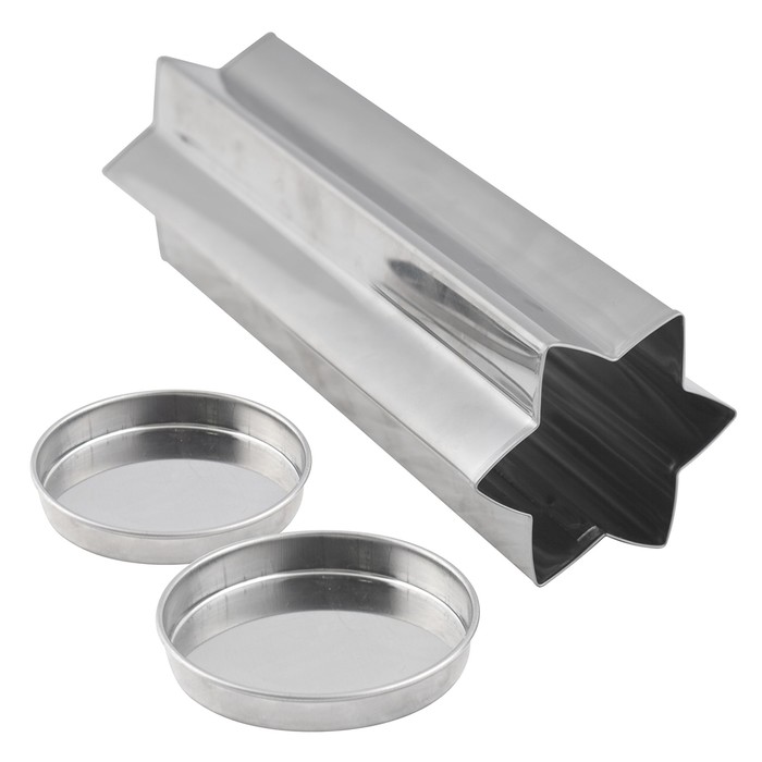 Форма для выпечки фигурного хлеба "Звезда" 21 х 8,5 см