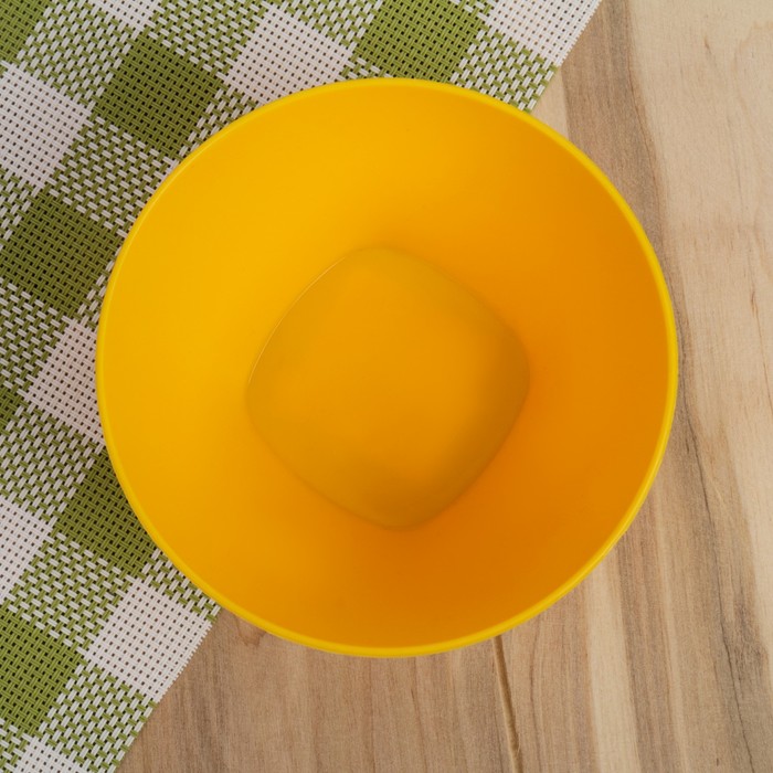 Пиала 400 мл Funny, цвет солнечный