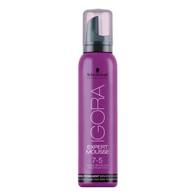 

Тонирующий мусс Igora Expert Mousse, тон 7-5, средний русый золотистый, 100 мл