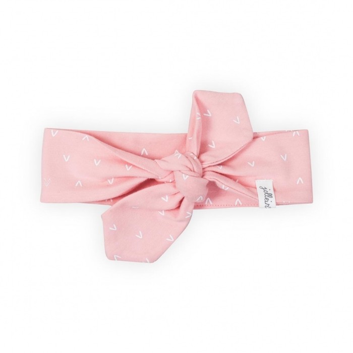 Повязка на голову, 0-12 мес, цвет розовый 503-001-65163