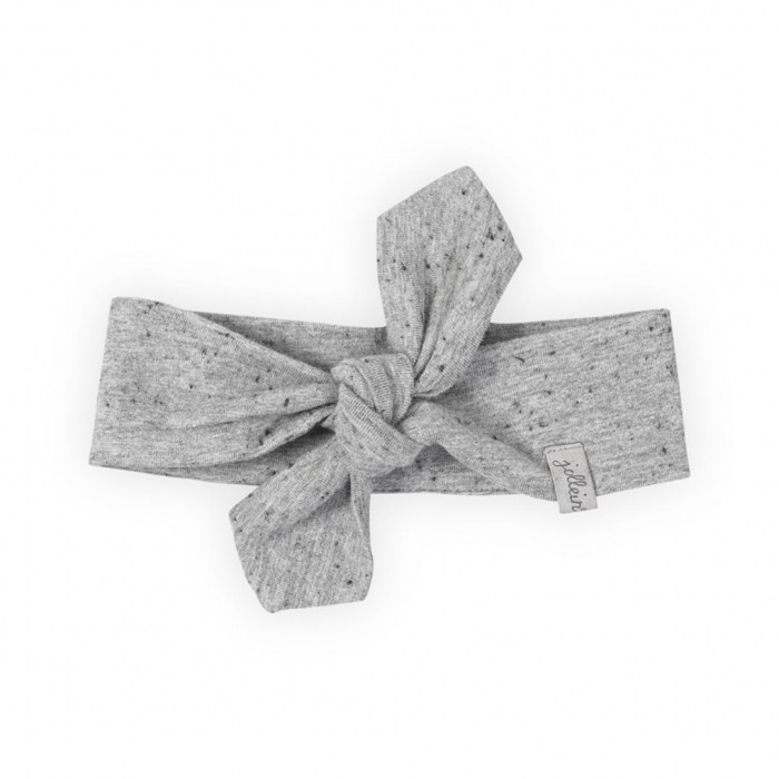 Повязка на голову, 0-12 мес, цвет серый 503-001-65165