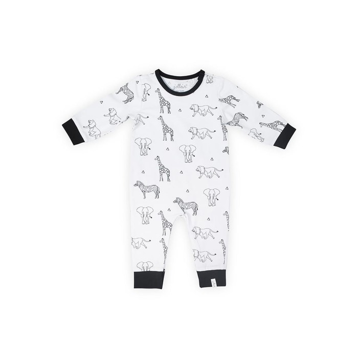 Комбинезон, рост 74-80 см, цвет сафари чёрно-белое 603-102-65160