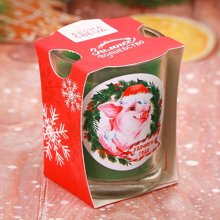 Свеча "Удачного года!"