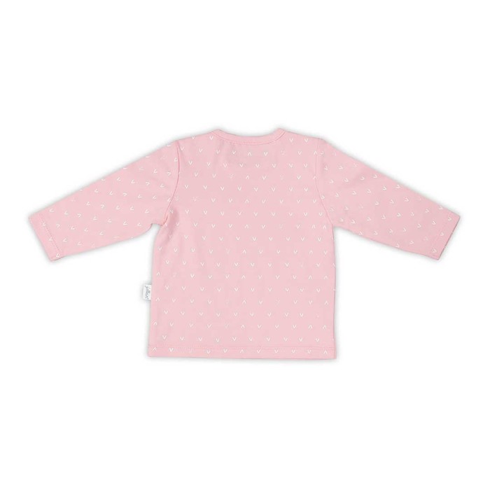 Футболка с рукавами, рост 74-80 см, цвет розовый 604-102-65163