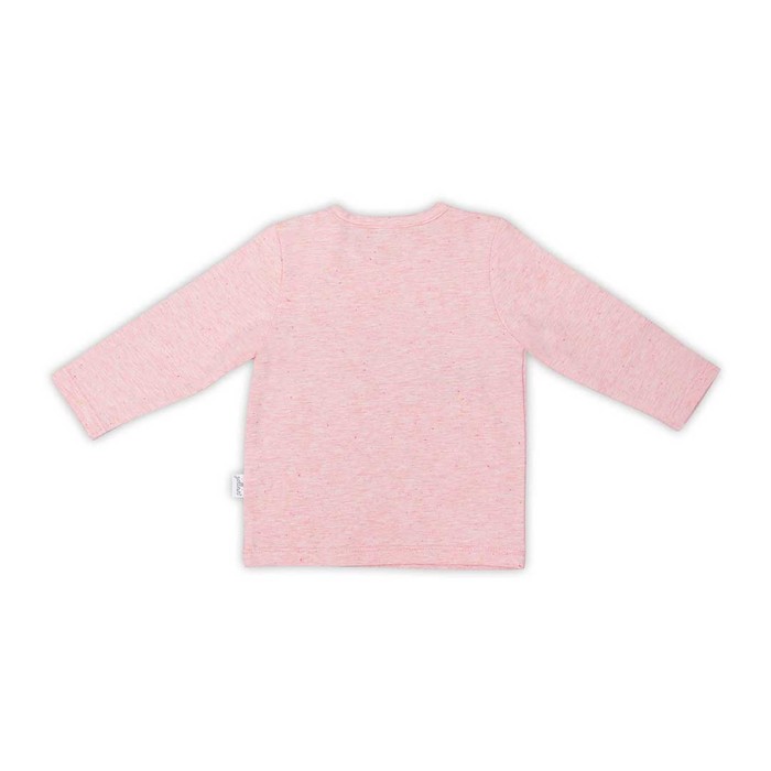 Футболка с рукавами, рост 74-80 см, цвет розовый 604-102-65164