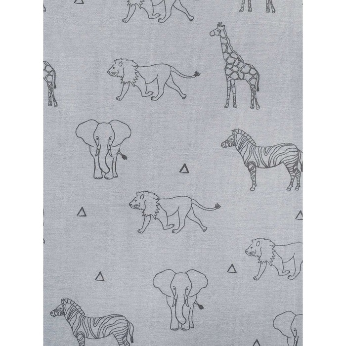 Штаны детские, рост 74-80 см, цвет сафари серое 605-102-65161