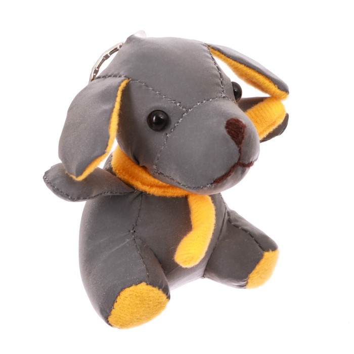 Набор светоотражателей "Осторожно, дети!", мягкая игрушка, брелок