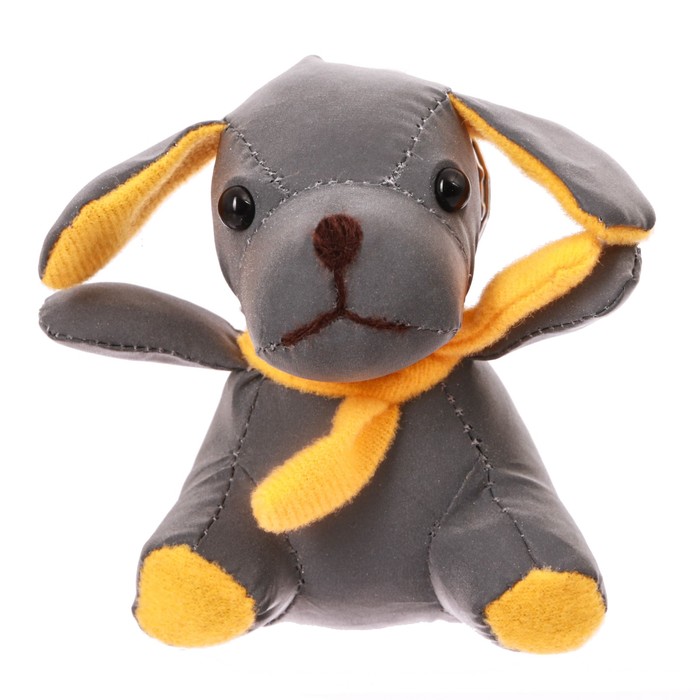 Набор светоотражателей "Осторожно, дети!", мягкая игрушка, брелок