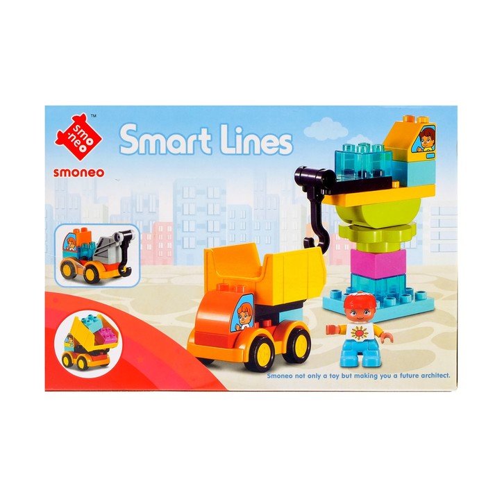 Конструктор «Мини-стройка», 19 деталей