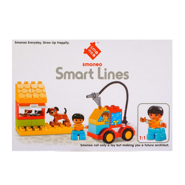 Конструктор «Мини-стройка», 20 деталей