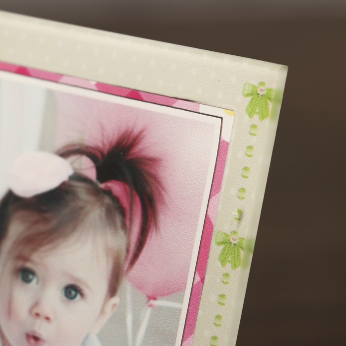 Фоторамка стекло 6х9 см "Зебра" 12х16 см