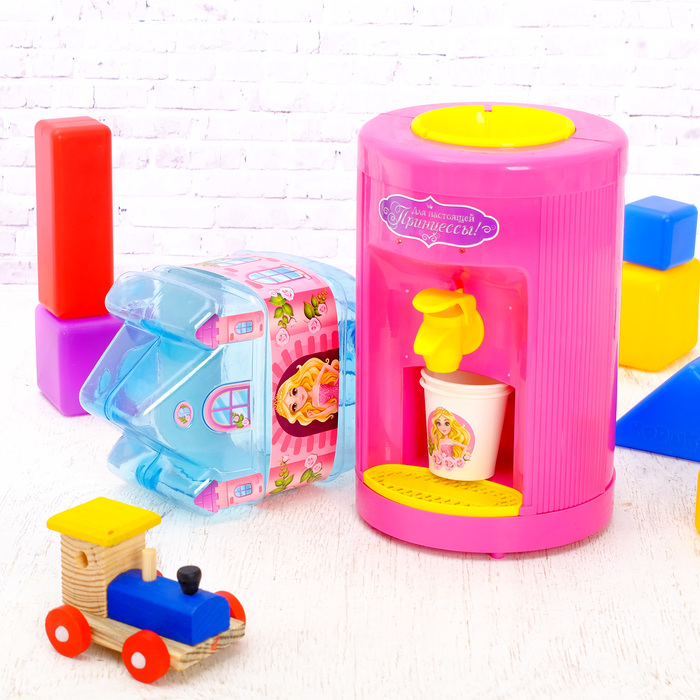 Кулер для малыша «Принцесса» с бутылкой и стаканчиками
