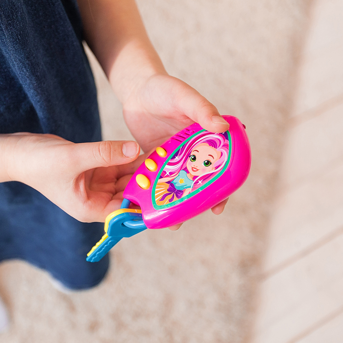 Музыкальный брелок «Модница», световые и звуковые эффекты, МИКС