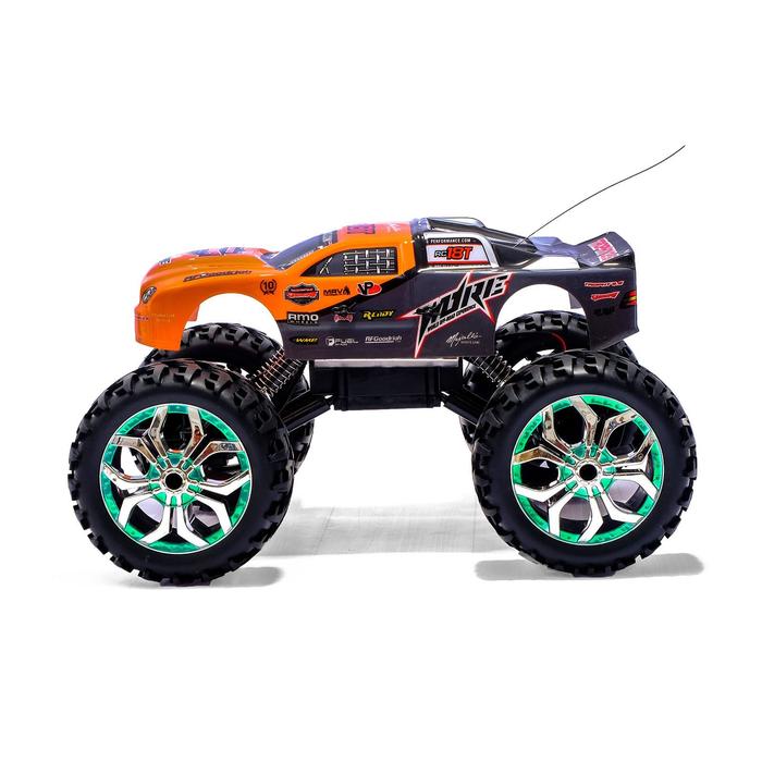 Джип радиоуправляемый "Триал" 4WD, полный привод, масштаб 1;10, работает от аккумулятора, МИКС