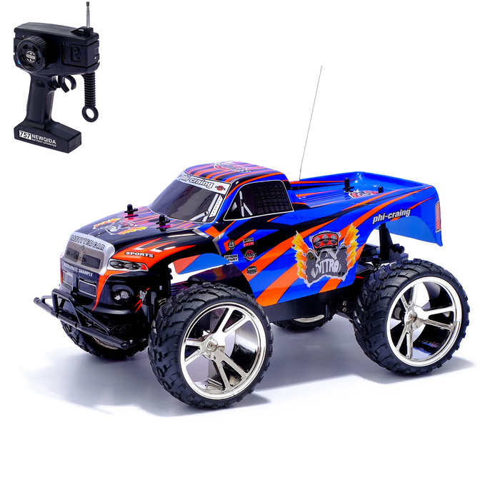 Джип радиоуправляемый "Биг-Фут", масштаб 1:10, 18 км/ч, работает от аккумулятора