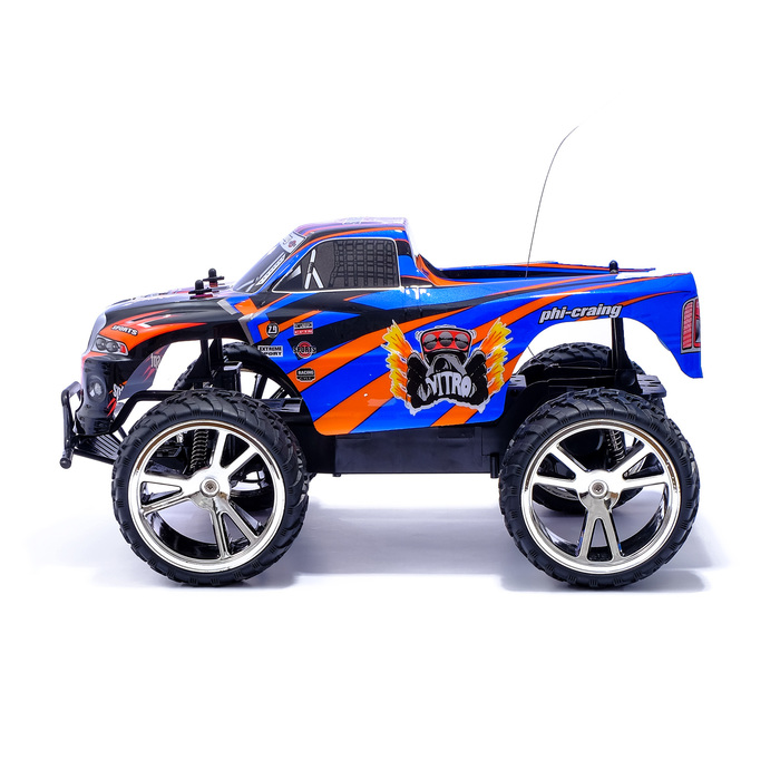 Джип радиоуправляемый "Биг-Фут", масштаб 1:10, 18 км/ч, работает от аккумулятора